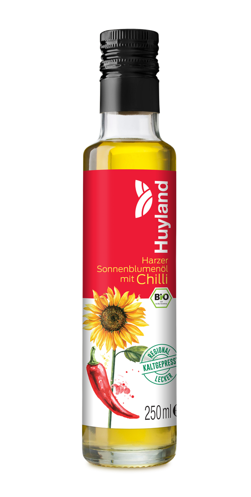 Bio Harzer Sonnenblumenöl mit Chili