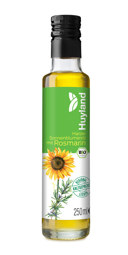 Bio Harzer Sonnenblumenöl mit Rosmarin