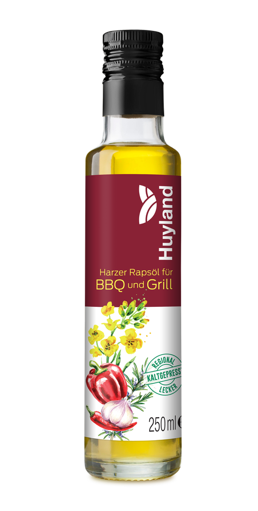 Harzer Rapsöl für BBQ und Grill
